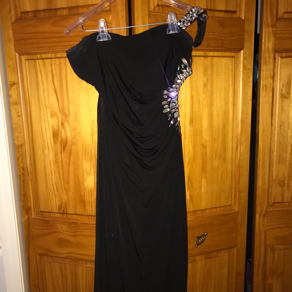 Long Black Prom Dress